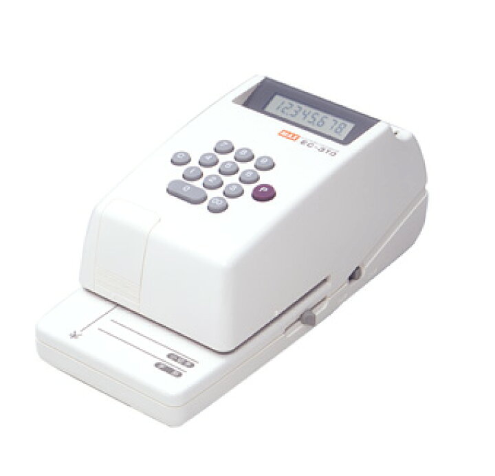 楽天市場】マックス MAX 電子チェックライタ コンパクトタイプ 8桁 