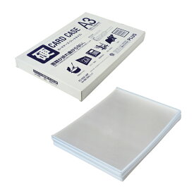 【送料無料！】プラス(PLUS)カードケース パスケース ハードタイプ A3 白色フレーム　PC-203C-20P　34-480