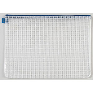 【最大2,000円オフCOUPON 11月1日-6日9時59分まで】セキセイ AZONX アゾンメッシュケース A4タイプ ブルー AZ-75-10