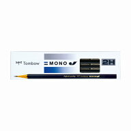 トンボ鉛筆 Tombow 鉛筆モノJ 2H MONO-J2H
