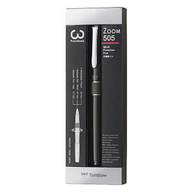 【ラッピング無料】トンボ鉛筆　多機能ペン　ズーム（ZOOM）505　ブラック　SB-TCZA11