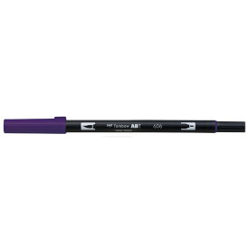 トンボ鉛筆 デュアルブラッシュペン ABT 水性マーカー AB-T606