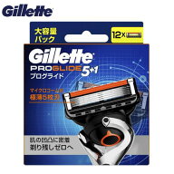 Gillette ジレット プログライド マニュアル【替刃12個入】PROGLIDE5+1　PROGLIDE 髭剃りフレックスボー…