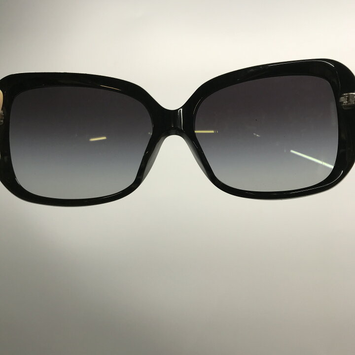 楽天市場 Chanel シャネル サングラス 5171 A ブラック リボンモチーフホワイト ギャランティーカート 眼鏡ケース レンズ小傷あり 中古 リサイクルマートエコパーク