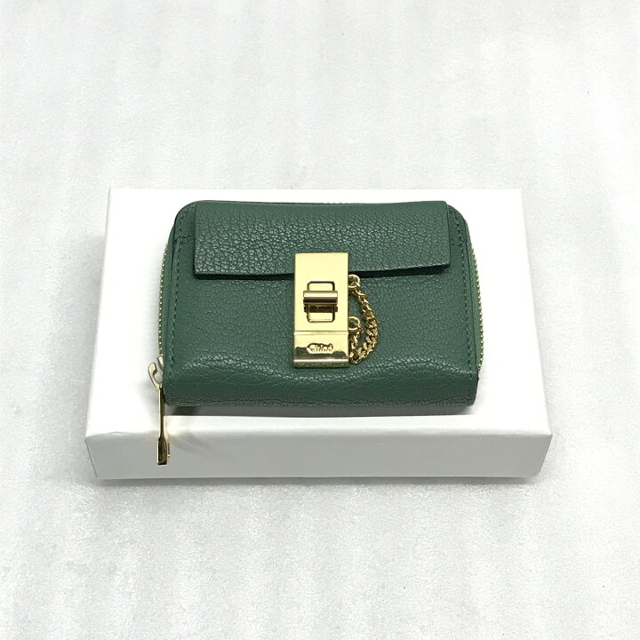 楽天市場】Chioeクロエ ドリュー二つ折り財布 ラウンドファスナー 