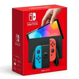 【未開封品】任天堂 Nintendo Switch ニンテンドースイッチ本体 有機ELモデル Joy-Con(L) ネオンブルー/(R) ネオンレッド HEG-S-KABAA