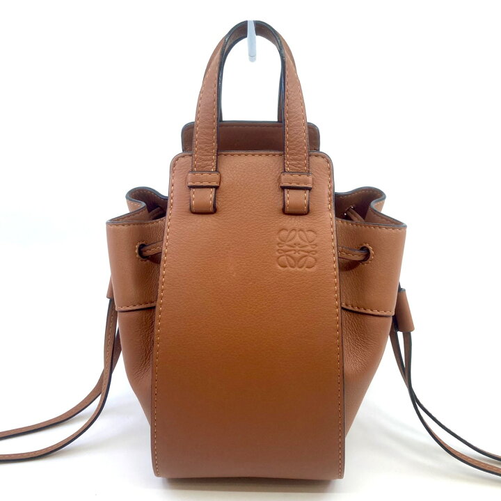 楽天市場】LOEWE ロエベ ハンモック ドローストリングバッグ ミニ 2way 