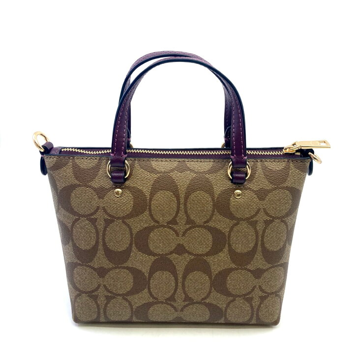 楽天市場】新品未使用 COACH コーチ シグネチャー 2way ハンドバッグ 