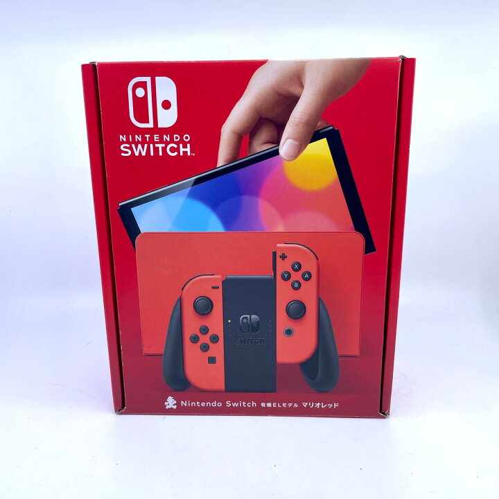 楽天市場】中古美品 ニンテンドースイッチ 有機ELモデル マリオレッド  