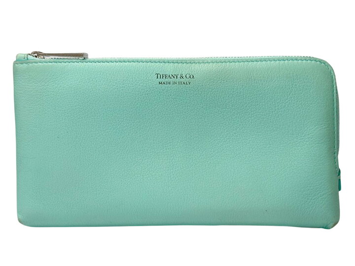 楽天市場】ティファニー TIFFANY&CO. 長財布 L字ファスナー 
