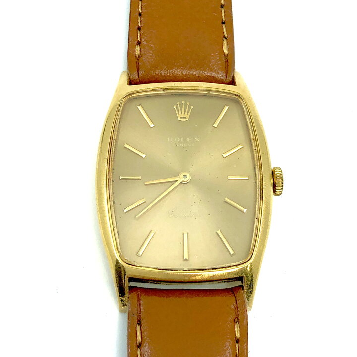 楽天市場】訳アリ ROLEX ロレックス チェリーニ K18YG 3807 cal.1600 