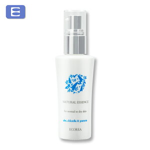 エコーレア ナチュラル美容液 60ml [ 原液タイプ 植物性プラセンタエキス アロエベラ 葛根 クロレラ 無添加 無香料 合成界面活性剤不使用 ノンシリコン 鉱物油不使用 肌に