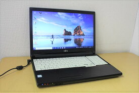 【送料無料】【中古】【Windows10搭載】テレワークに最適！第7世代Core i3搭載♪メモリ8G！DVD鑑賞も出来るDVDマルチドライブ！富士通/ A577/TX『無線LAN搭載』『CD書込』『DVD書込』『DVD鑑賞』『Windows10』『お買い得！通常品』