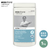 【ラスト26H限定!!5500円以上で15%オフ配布】【エコストア公式】ecostore ソーク＆ウォッシュパウダー 無…
