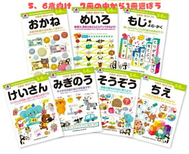 【 5歳 6歳 7冊から1冊選ぶ】 七田式知力ドリル 子供用 人気 幼児七田式