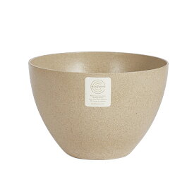 【OUTLET おしゃれ 植木鉢 6号】 Bowl7(ボウル7) Sand (サンド) / ecoforms(エコフォームズ)