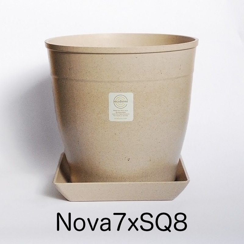 楽天市場】【おしゃれ 植木鉢 ７号】Nova7 (ノバ７) / ecoforms (エコ 