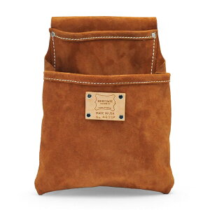 Heritage Leather |483sp 2|PbgvtFbVic[|[`(XEF[h) 2PKT PROFESSIONAL SUEDE TOOL POUCH | we[WU[