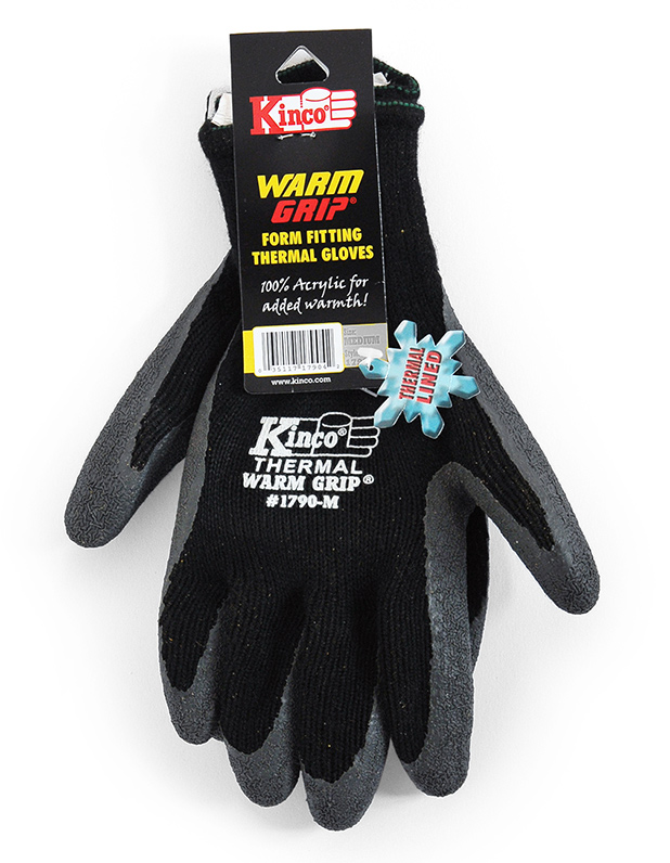 Kinco Gloves 1790 THERMAL キンコグローブ お買い得品 GLOVE PALM LATEX 奉呈