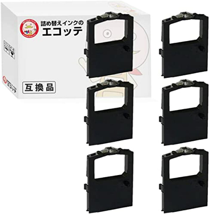 楽天市場】326-7929 インクリボンカセット 黒 6個 RICOH ( リコー )用 
