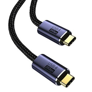 USB4 P[u USB Type-C P[u Thunderbolt 3Ή 20Gbps] PDΉ 100W}[d 8K / 60Hzfo iC҂MacBookAPadASurfaceASwitchAXperiaAGalaxyAPixel^Cvc@Ή (1.5M)