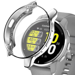 Miimall �Ή�GARMIN (�K�[�~��) Venu 2 Plus��p�P�[�X GARMIN (�K�[�~��) Venu 2 Plus�J�o�[ �\�t�g �҂�����Ή� �C�菝�h�~ �h�Ռ� �����ߗ� TPU�ޗ� �S�ʕی� ����h�~ GARMIN Venu 2 Plus�o���p�[�i�V���o�[