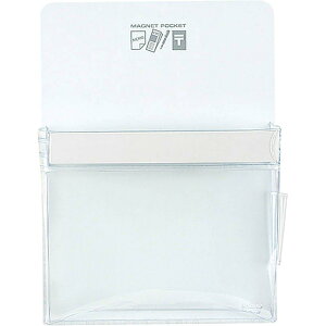 コクヨ(KOKUYO) ホワイトボード マグネットポケット 約165枚 B5用紙 白 マク-501NW