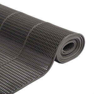 sumunior 屋外 屋内滑り止めマット マット 300x90cm PVCシート 排水ゴム床マット 有孔ラバーマット 玄関マット 可能 転倒防止 泥落とし 駐車場 マット 通路 廊下 風呂 浴場用 (90X300cm, ハニカムパタ