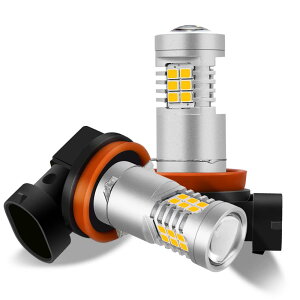 Briteye ԗp tHOv H11 LED CG [VԌΉ H11 H9 H16 H8 led tHO ou ėp  360x TCY͏ouƓ tȒP12VԑΉ 2