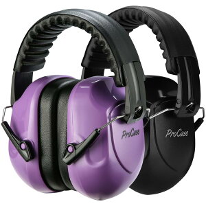 ProCase 2Zbg lp hC[}tAՉ \ȃwbhoht Jo[  oیwbhtHAmCYFNRR 28dB -p[vubN
