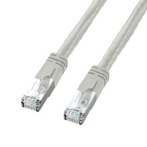 �T�����T�v���C PoE CAT6 LAN�P�[�u�� ���C�g�O���[ 15m KB-T6POE-15