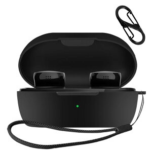 For Bose QuietComfort Earbuds �P�[�X(2024�N�������f��) HVUYAL �����h�~�p�̃t�b�N�𓋍ڂ��� �y�� �L�Y�h�~ �h�o �����ɂ��� �_�炩�ȃV���J�Q���̃X�|�[�c�N�[���ȃf�U�C�� �Ռ� �z�� �X���� �\