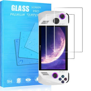 �y2���Z�b�g�z�Ή� ASUS ROG Ally RC71L(2023) �K���X�t�B���� �����K���X �t�� �K���X �����^ �ی�t�B���� �Ή� ASUS ROG Ally RC71L(2023) ���{���Ɏq�f��AGC �d�x9H ��U�h�~�Ή� ASUS ROG Ally RC71L �t���ی�