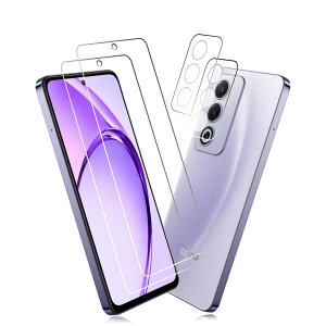 �y2+2���Z�b�g��F�؃��b�N������z2�� FOR OPPO A3 5G �p�̃K���X�t�B���� + 2�� FOR OPPO A3 5G �p�� �J���� �t�B���� �T�|�[�g��F�؃��b�N���������^ �����K���X �ی�t�B���� FOR OPPO A3 5G �p�̈���