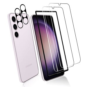Galaxy S23 5G �K���X�t�B���� �y�K�C�h�g�t���z�w��F�ؑΉ��� 2*�����K���X 2*�J�����t�B���� �t�� �K���X �����^ �ی�t�B���� Galaxy S23 5G ���{���Ɏq�f��AGC �����ߗ� �d�x9H �C�A�h�~ ��U�h�~