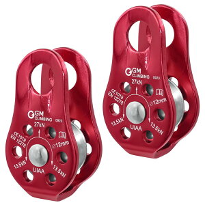 GM CLIMBING 27kN UIAA CE�F�� �t�B�b�N�X�T�C�h �Œ莮 �}�C�N���v�[���[ �R���p�N�g�T�C�Y �A�[�{���X�g �N���C�~���O ���X�L���[ ���M���O�g�p 2�Z�b�g