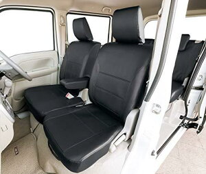 ボンフォーム(BONFORM) シートカバー ソフトレザーR M4-47エブリイワゴン 専用2列車 M4-47エブリイワゴン ブラック 4497-13BK