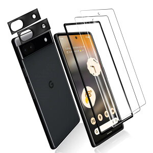 Google Pixel 6a �K���X�t�B���� �y�K�C�h�g�t���z�w��F�ؑΉ��� 2*�����K���X 2*�J�����t�B���� �t�� �K���X �����^ �ی�t�B���� Pixel 6A ���{���Ɏq�f��AGC �����ߗ� �d�x9H �C�A�h�~ ��U�h�~ FO