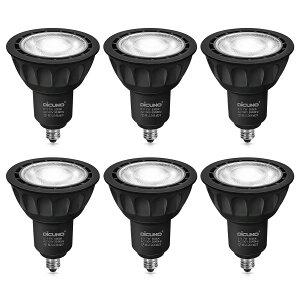 DiCUNO E11���� LED�d�� �X�|�b�g���C�g ������Ή� 7W 75W�`�n���Q���d������ �����F 5000K 750lm LED�X�|�b�g���C�g �L�p ���P�x AC100V PSE�F�؍ς� �u���b�N 6��