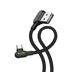 Mcdodo USB-C�P�[�u�� Type-C�P�[�u�� 1.8m 3A�}���[�d QC4.0/3.0/2.0�ȂǑΉ� ���[L�^�݌v �����f�[�^�]�� USB-A�[�q�����ʑ}���� LED���C�g�t�� ���ϋv�i�C�����҂� L�� �^�C�vC�P�[�u�� �X�}�z�E�^�u��