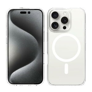 ��Phone 16 Pro �P�[�X Magsafe�Ή� ���C�����X�[�d�Ή� �N ���A �ϏՌ� �l�C �X�}�z�J�o�[ i Phone 16 Pro �P�[�X ���^ �w��h�~ ���ϖh�~ �ČRMIL�K�i �A�C�t�H��16 Pro �X�}�z�P�[�X EUMADOVE (�N ���A, IPho