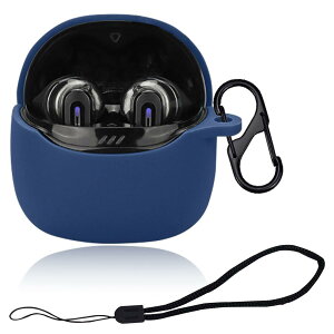 For JBL TUNE FLEX 2 �P�[�X �J�o�[ Mosasa JBL TUNE FLEX 2 �V���R���ی�P�[�X �[�d�֗� �S�ʕی� �����h�~ ����~�� �y�� �L�Y�h�~ �X���� ���^ ���s �ϏՌ� �h�o-�u���[