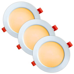 FWAYTECH led _ECg 125 dF 12W 100Wւ ̌^LED LED ^ AC100-240VΉ Ǝˊp120x Ή (125mm(3), dF(2700K))