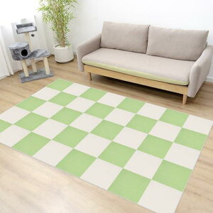You&ours タイルカーペット 30x30cm 20枚入 厚手5mm 二層構造ボリューム タイルマット 脱毛なし 吸着マット 床暖房対応 撥水 防音 消臭 洗える ペット対応 高齢者の滑り止め対策 防寒保温 アイボ