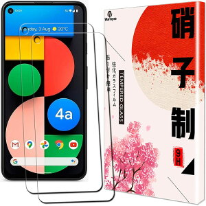�y2���Z�b�g�zGoogle Pixel 4a 5G �p�� �K���X�t�B���� ���Ɏq �����K���X �t���ی� �ϏՌ� �����ߗ� 9H�d�x �C�A�[��