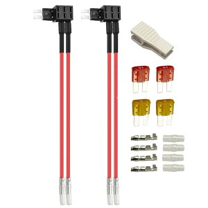 KILIGEN 12V/24V Micro 2 �f���A���|�[�g�q���[�Y�^�b�v��H�ǉ� 2 �A�f���A�����C���[�n�[�l�X�t�� Micro 2 �s�M�[�o�b�N�u���[�h�q���[�Y�z���_�[�AMicro 2 (5A/10A) �q���[�Y����уq���[�Y�v���[ 4