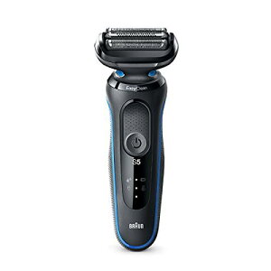 ブラウン(Braun) 50-B1000S(ブルー) 密着シリーズ5 充電式シェーバー 3枚刃