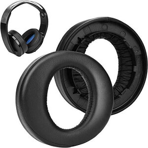 SOULWIT �w�b�h�z�� �C���[�p�b�h �N�b�V���� �����p �C���[�p�b�h Sony Platinum Wireless Playstation PS4 �v���~�A�����C�����X�T���E���h�w�b�h�Z�b�g�Ή� 2018�N�� ���f�� CUHJ-15005 (�u���b�N)