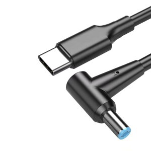 XMHL USB-C PD トリガーケーブル 電源プラグ 充電ケーブル ノートパソコン用 5.5mm/2.5 2.1mm 9V 12V 15V 20V(12V) (20V(eMarker)-曲げる)