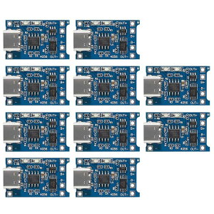 KILIGEN 10  Type-C ̓C^[tFCX USB 5V 1A 18650 `Edr[d탂W[ fAی@\t[d{[h